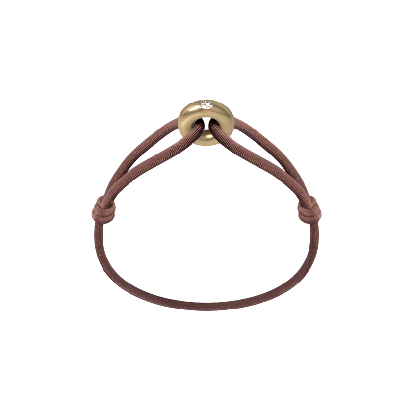 Golden Soho Diamond Cord Bracelet