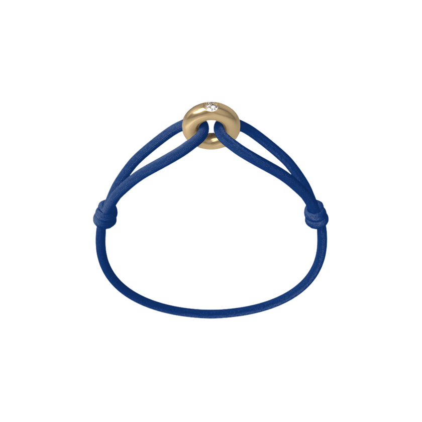Golden Soho Diamond Cord Bracelet