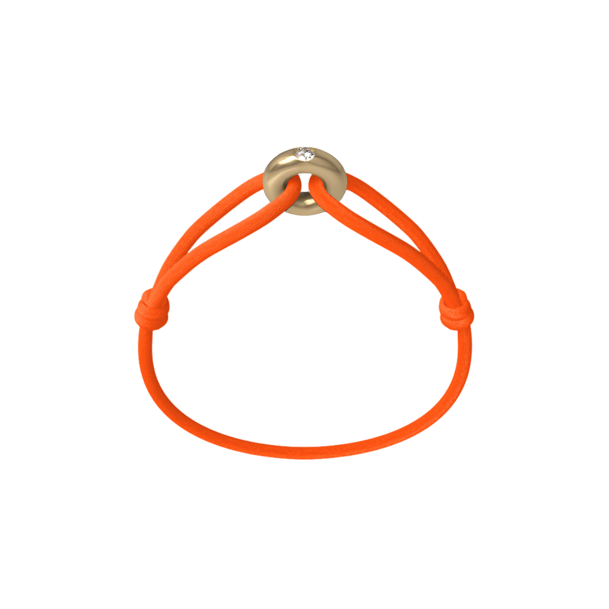 Golden Soho Diamond Cord Bracelet