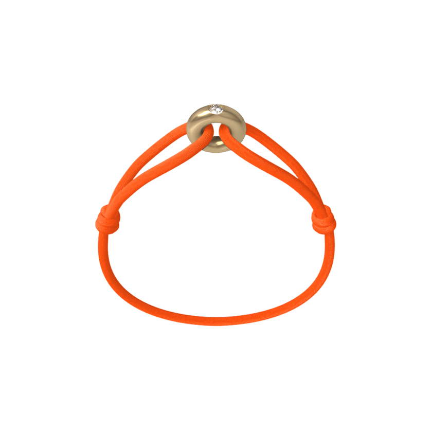 Golden Soho Diamond Cord Bracelet
