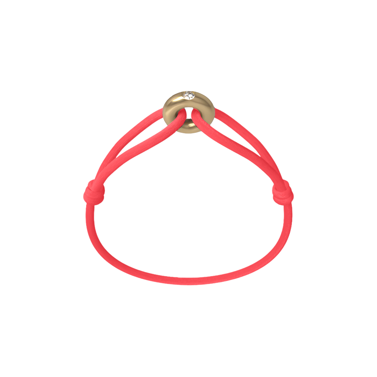 Golden Soho Diamond Cord Bracelet