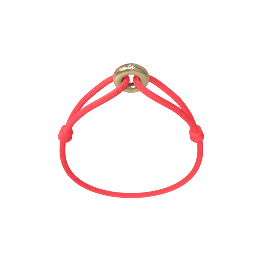 Golden Soho Diamond Cord Bracelet