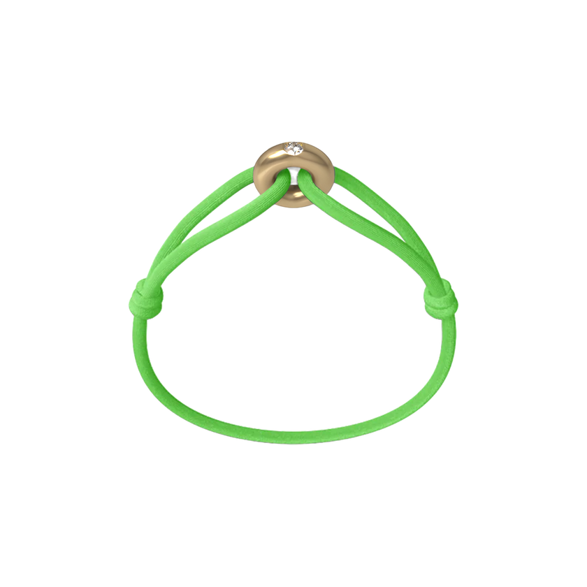Golden Soho Diamond Cord Bracelet
