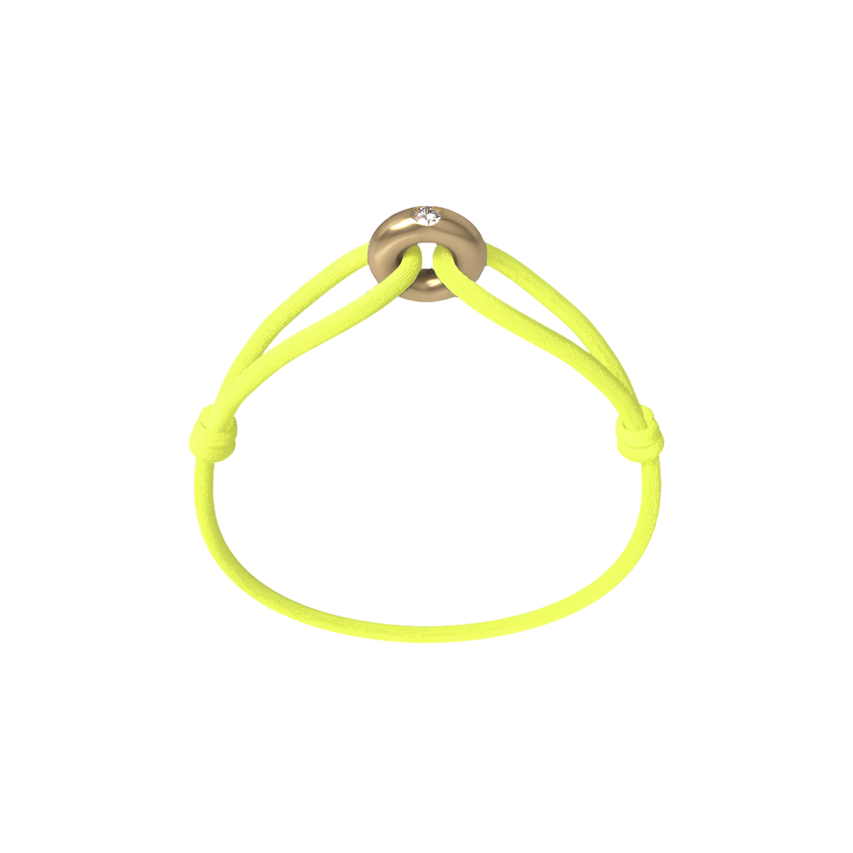Golden Soho Diamond Cord Bracelet