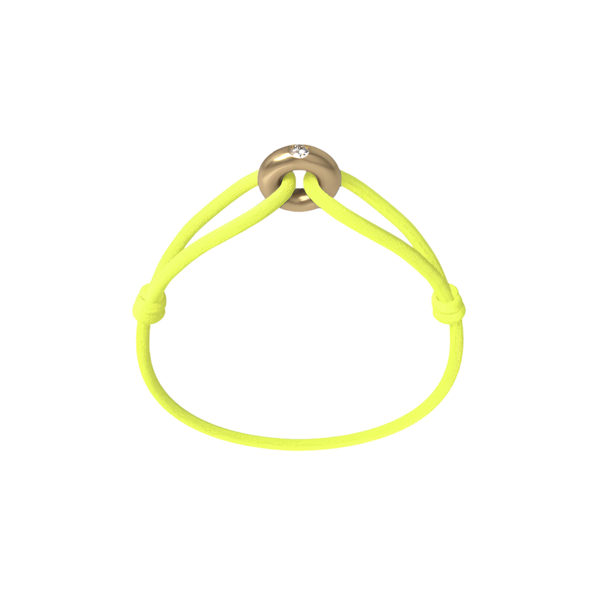 Golden Soho Diamond Cord Bracelet
