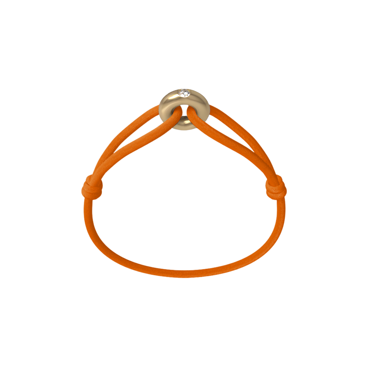 Golden Soho Diamond Cord Bracelet