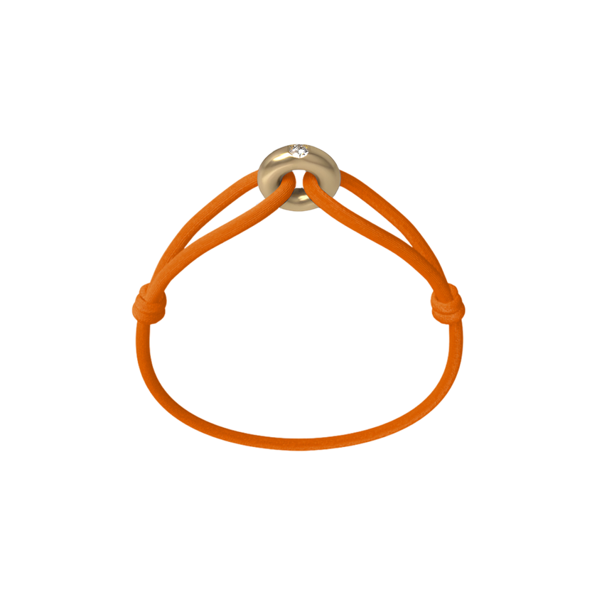 Golden Soho Diamond Cord Bracelet