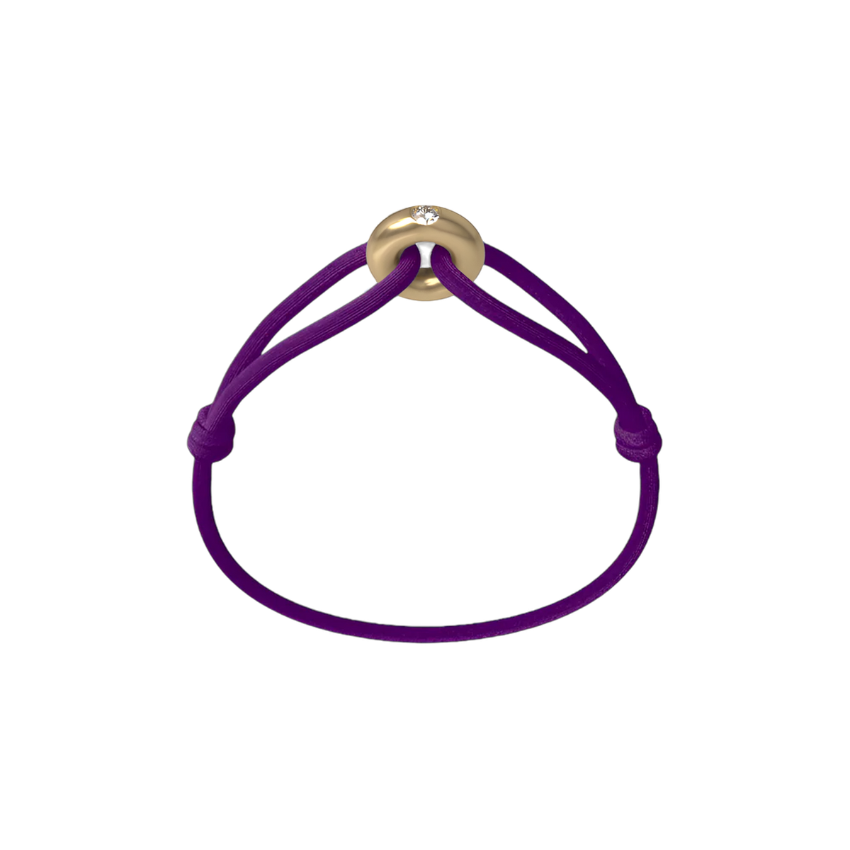 Golden Soho Diamond Cord Bracelet