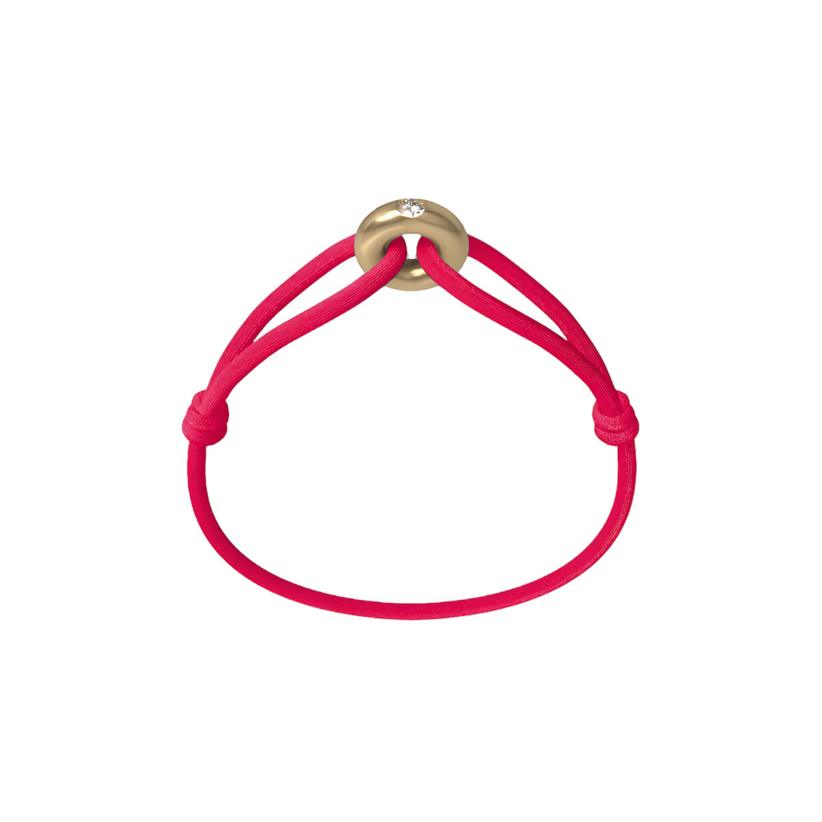 Golden Soho Diamond Cord Bracelet