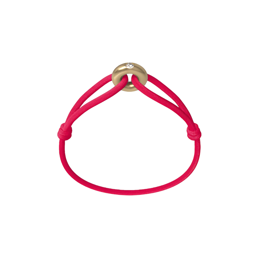 Golden Soho Diamond Cord Bracelet