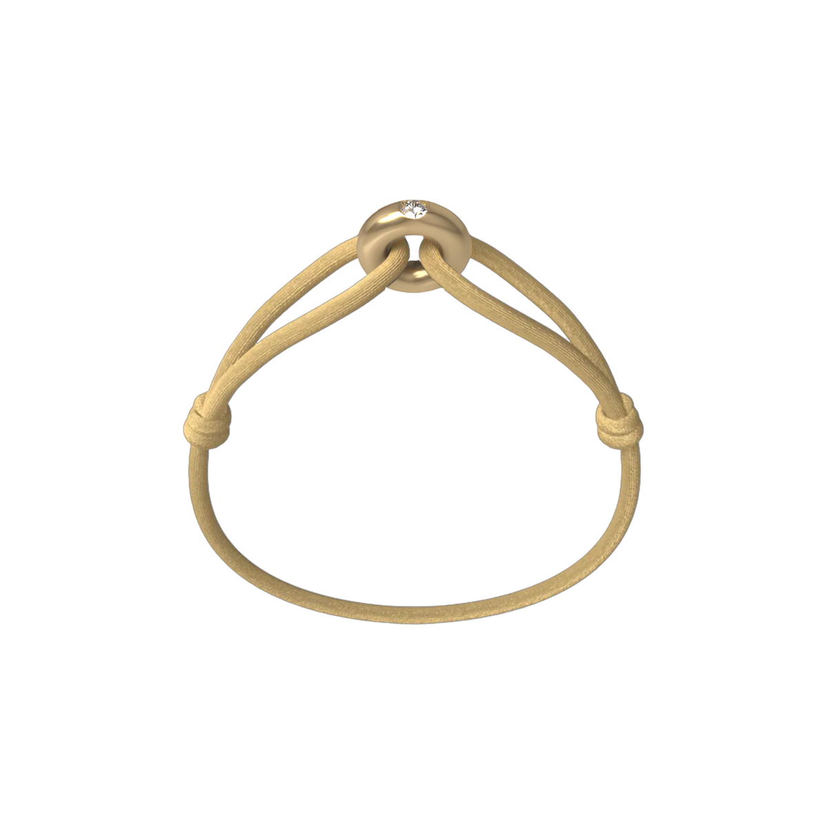 Golden Soho Diamond Cord Bracelet