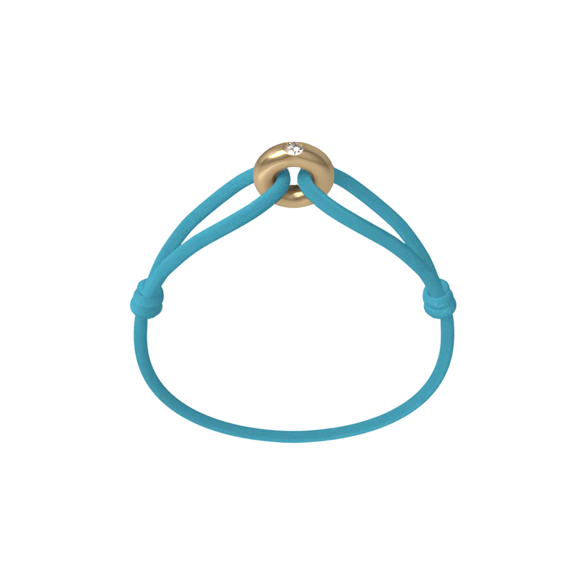Golden Soho Diamond Cord Bracelet