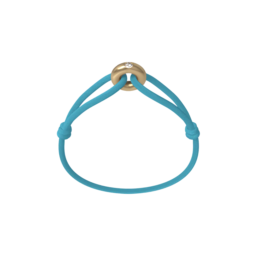 Golden Soho Diamond Cord Bracelet