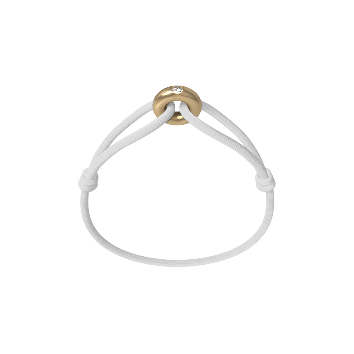 Golden Soho Diamond Cord Bracelet