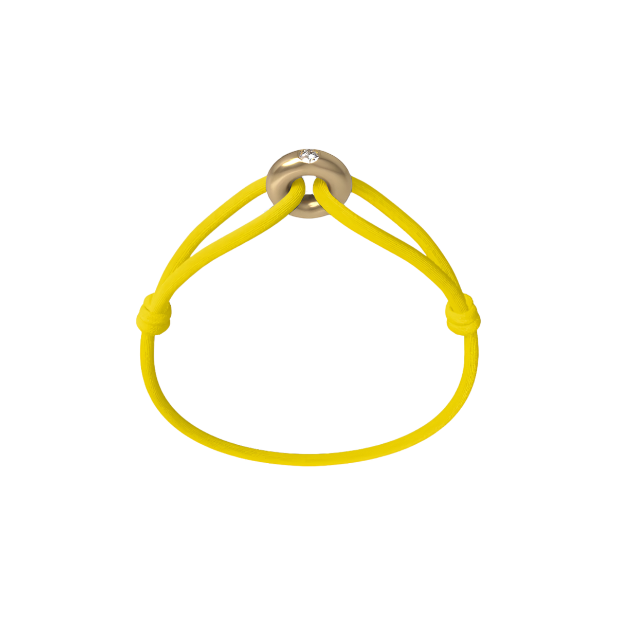 Golden Soho Diamond Cord Bracelet