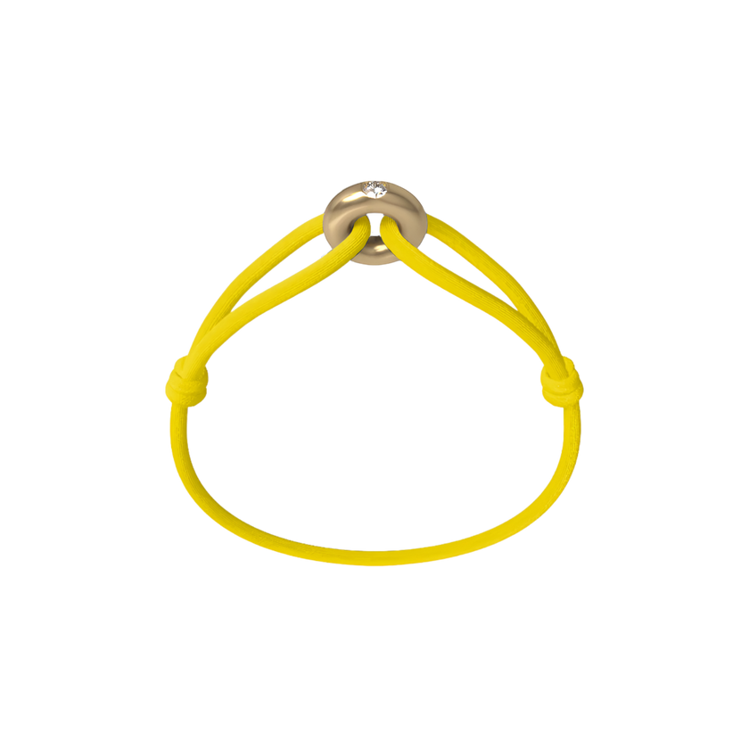 Golden Soho Diamond Cord Bracelet