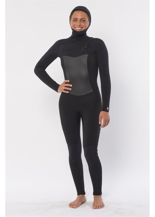 Sisstr 7 seas 5/4 Hooded Chest Zip Wetsuit