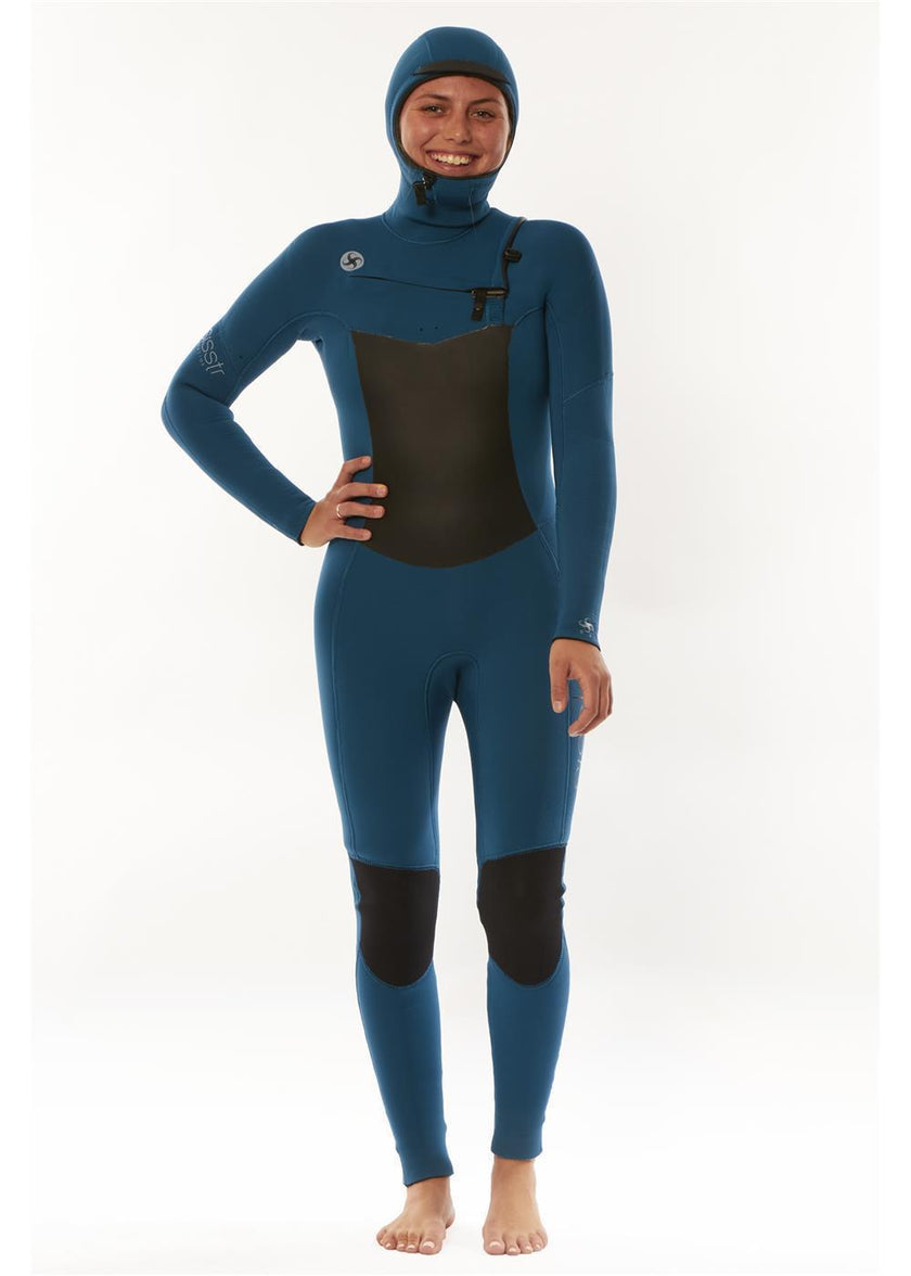 Traje de neopreno con capucha y cremallera en el pecho Sisstr 7 Seas 6/5