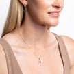 Elements Gold Opal Doublet Teardrop Pendant