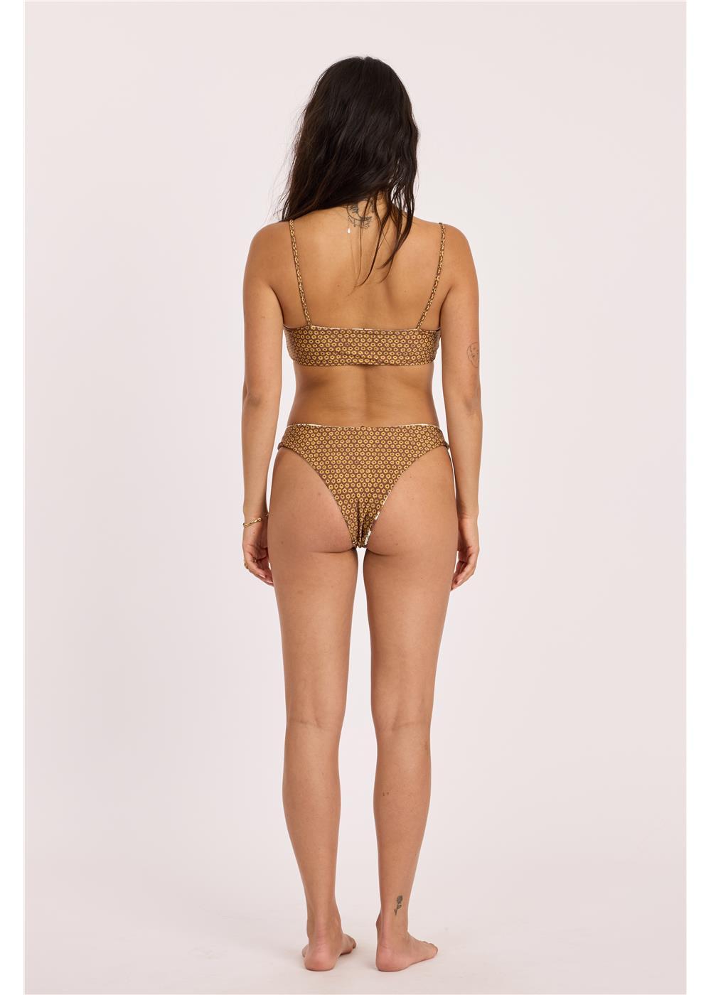 Sisstr Floral Folks vendbar bandeau-topp