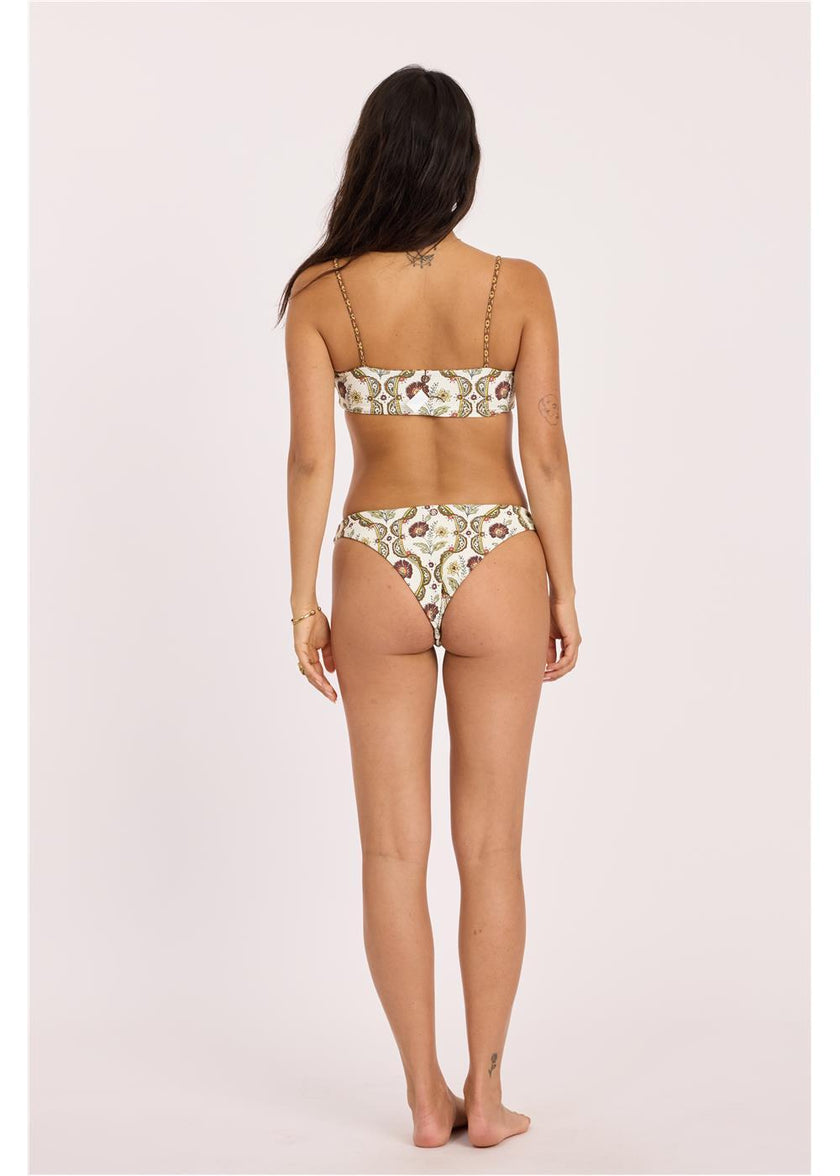 Sisstr Floral Folks vendbar bandeau-topp