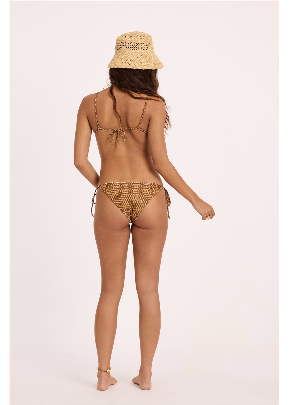 Sisstr Floral Folks Reversible Bottom Bikini