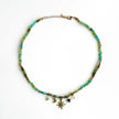 Collana Gaia con perline color acqua