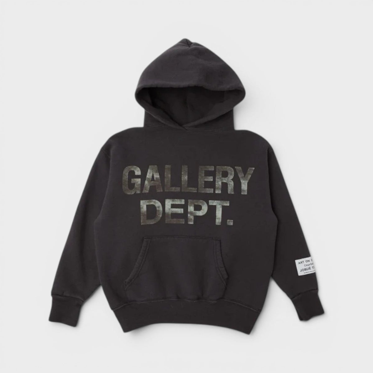 Logo Pullover Hoodie Black Kids