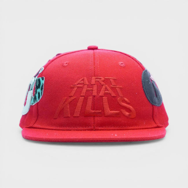 ATK G Patch Fitted Cap Red