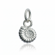 Ammonitfossil berlock i silver