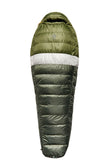 Sierra Designs Get Down 20°F (-7°C) 550-Fill DriDown Sleeping Bag - Regular - Green/White