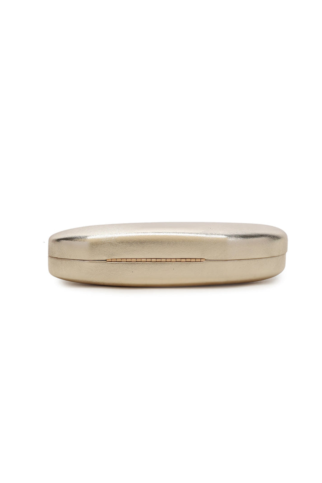 Gold Asymmetric Evening Clutch Bag