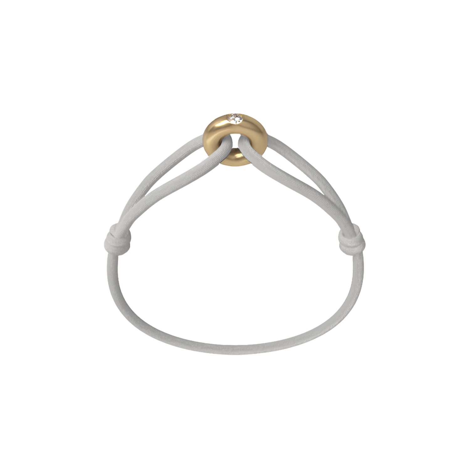Golden Soho Diamond Cord Bracelet