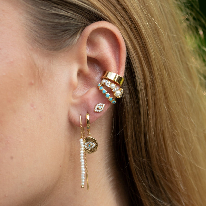 Wide Single Ear Cuff