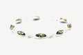Green Baltic Amber Link Bracelet