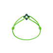 Mini Green Clover Cord Bracelet