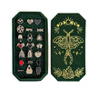Moth and Moon Green Ring Jewellery box