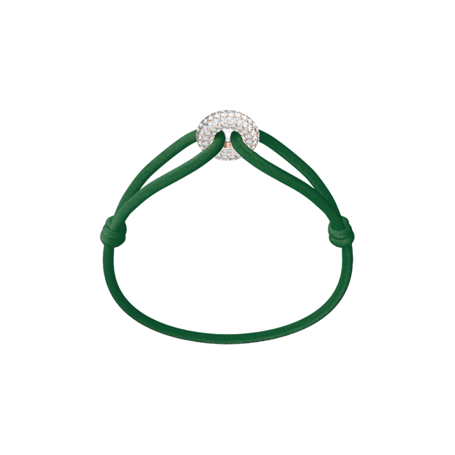 Rose Soho Pavé Cord Bracelet