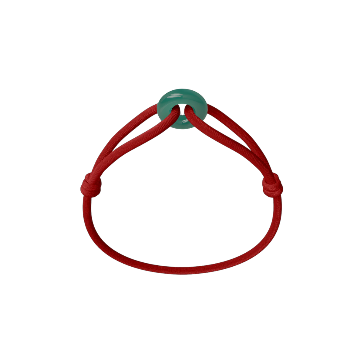 Green Soho Cord Bracelet