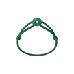 Green Soho Cord Bracelet