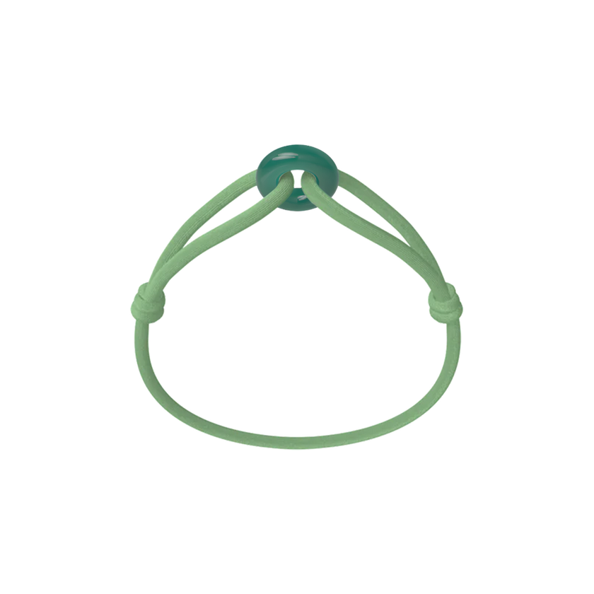 Green Soho Cord Bracelet