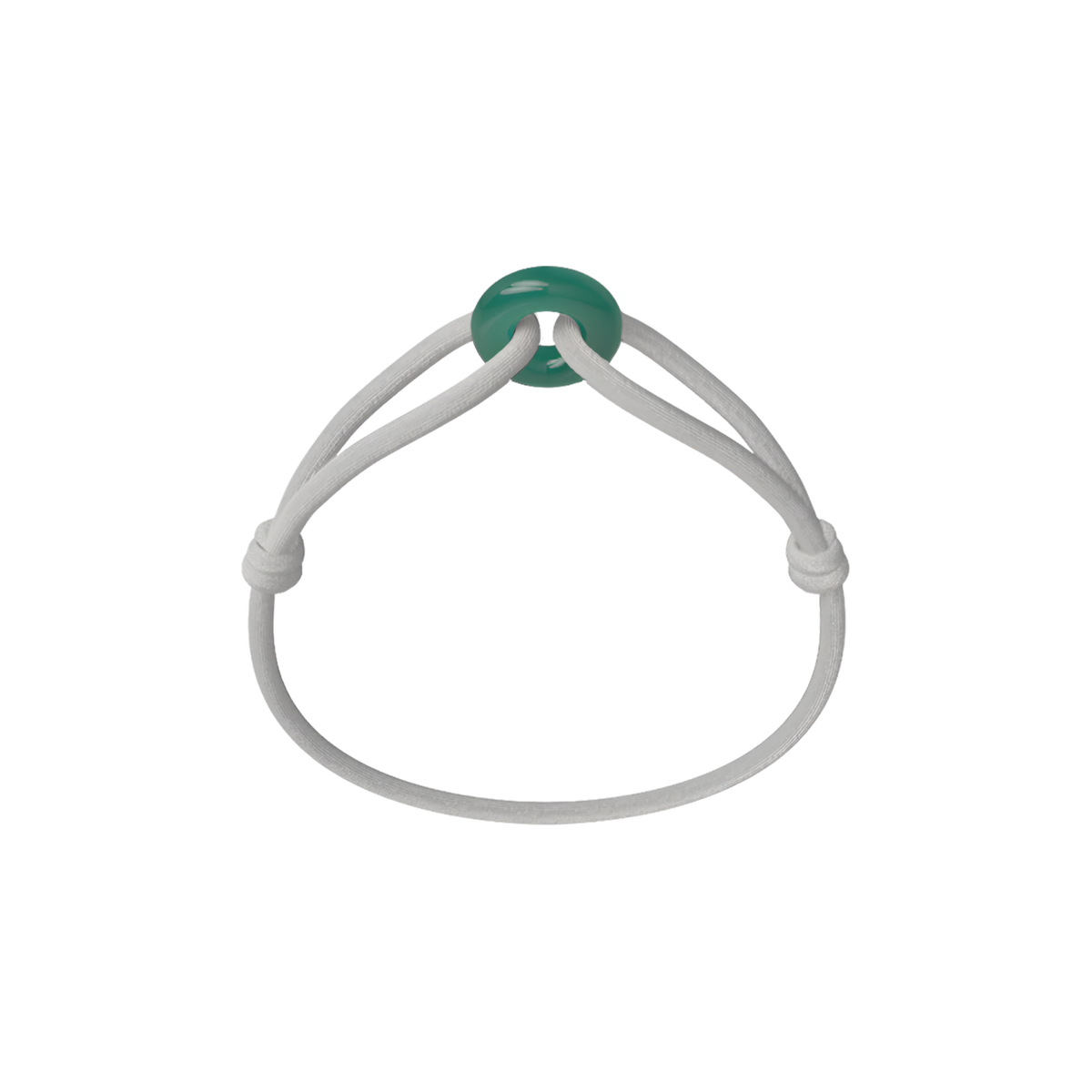 Green Soho Cord Bracelet