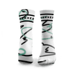 Squiggle Lines Padel Socks