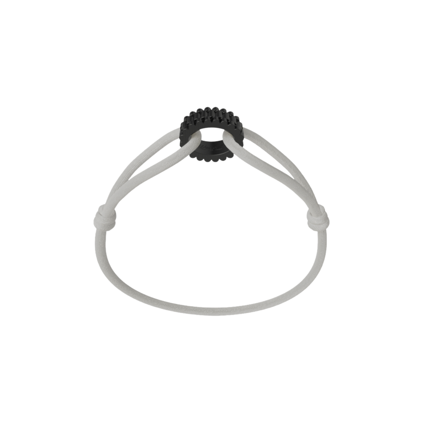 Carbon Regent Cord Bracelet