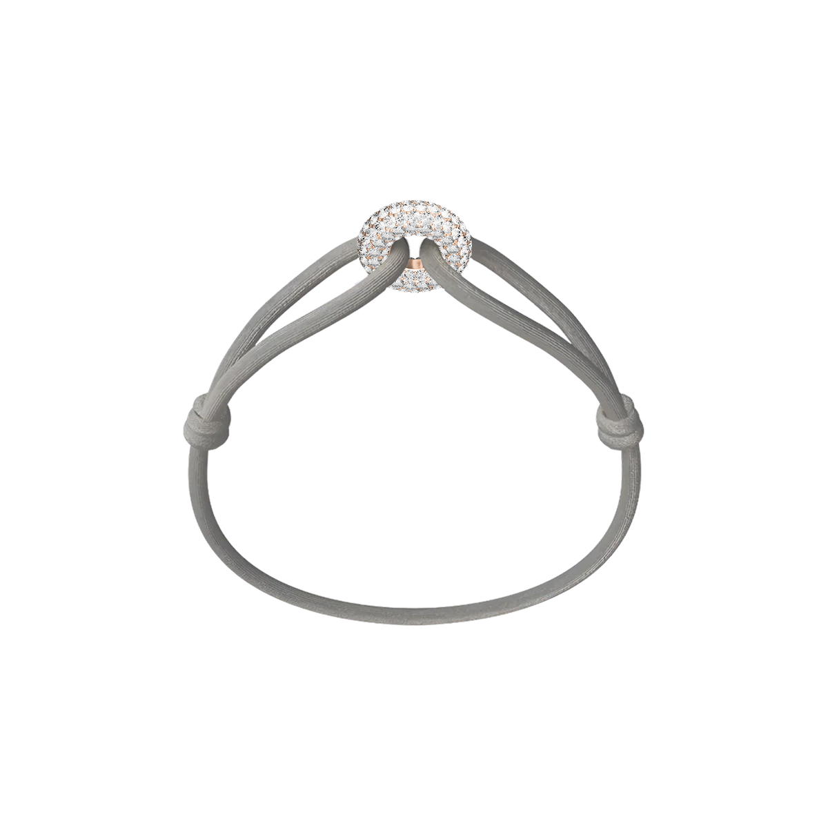 Rose Soho Pavé Cord Bracelet