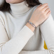 Silver Soho Cord Bracelet