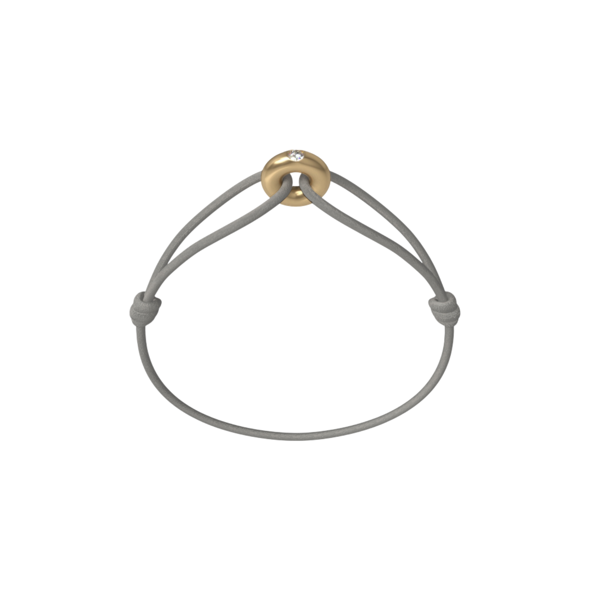 Mini Golden Soho Diamond Cord Bracelet