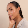 Boucles d'oreilles créoles fines et minimalistes en argent