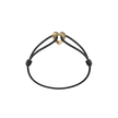 Golden Heart Cord Bracelet