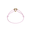 Golden Heart Cord Bracelet